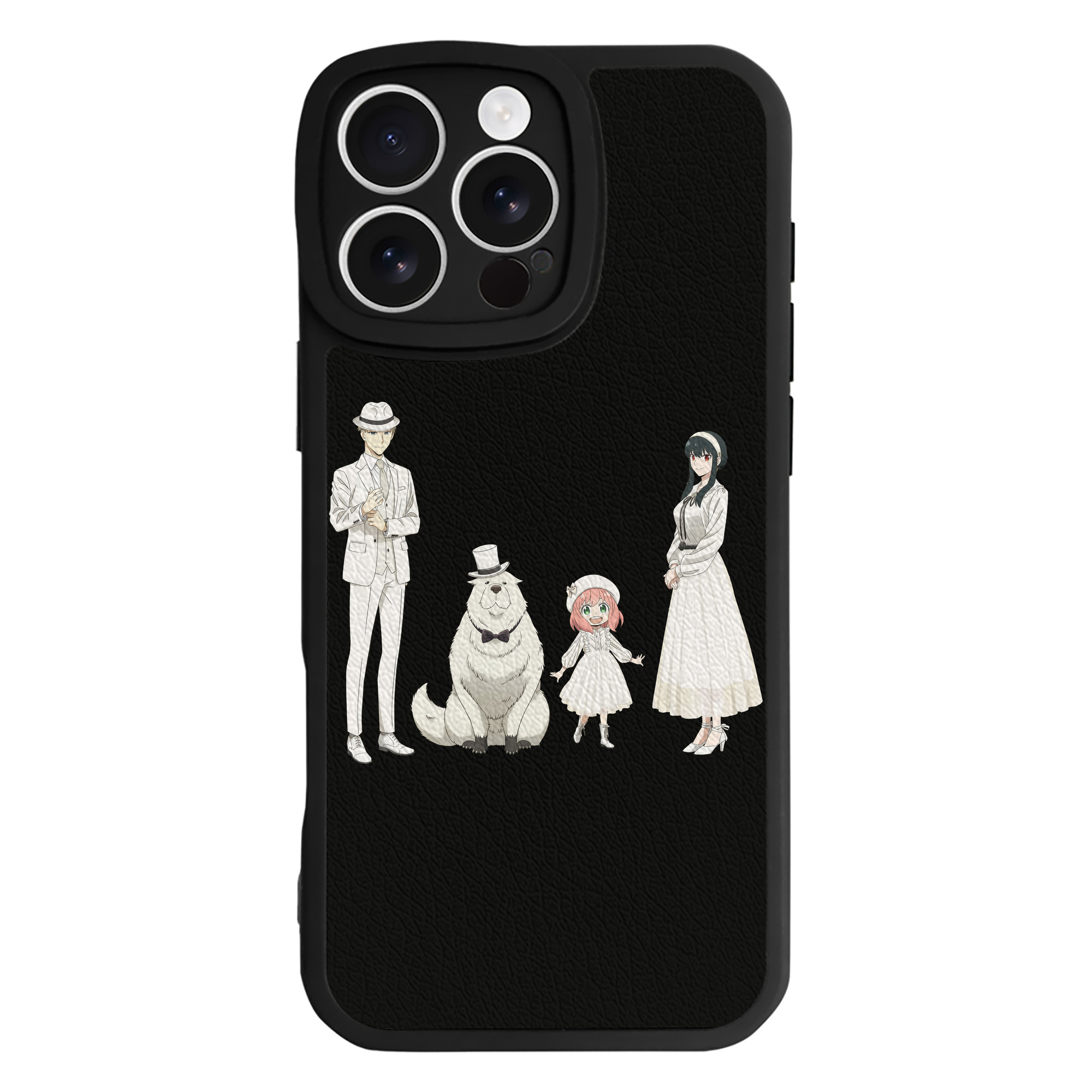 （画像用） SPY×FAMILY间谍家家酒 【iPhone 16シリーズ対応】シリコンスマホケース（レザー調） 材質：シリコン